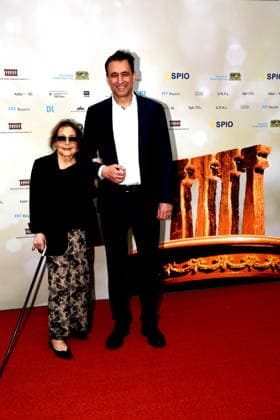 Elisabeth Endriss Wicki Schauspielerin Organisatorin Georg Eisenreich Justitzminister Muenchen 23.06.2026 Cuvillies Theater Residenz Bernhard Wicki Preisverleihung Foto Muenchen *** Elisabeth Endriss Wicki, Actress and Organizer; Georg Eisenreich, Minister of Justice; Munich, June 23, 2026; Cuvillies Theater, Residenz; Bernhard Wicki Award Ceremony; Photo