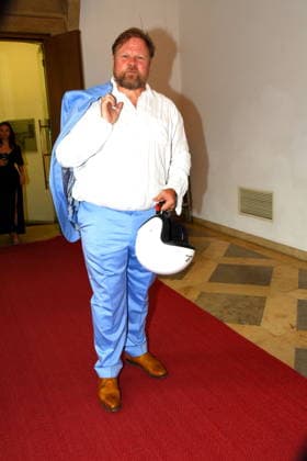 Michael. A. Grimm Schauspieler Muenchen 23.06.2026 Cuvillies Theater Residenz Bernhard Wicki Preisverleihung Foto Muenchen *** Michael A. Grimm, Actor, Munich, June 23, 2026, Cuvillies Theater, Residenz, Bernhard Wicki Award Ceremony, Photo, Munich,detected_source_language