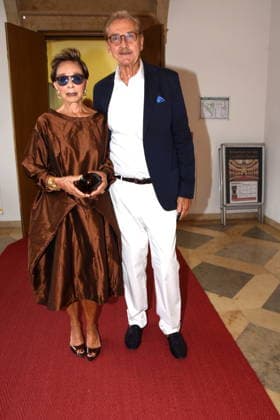Monika Peitsch Schauspielerin Sven Hansen Hoechstaedt Muenchen 23.06.2026 Cuvillies Theater Residenz Bernhard Wicki Preisverleihung Foto Muenchen *** Monika Peitsch, Actress; Sven Hansen Hoechstaedt; Munich, June 23, 2026; Cuvillies Theater, Residenz; Bernhard Wicki Award Ceremony; Photo
