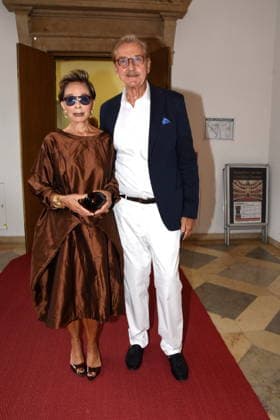 Monika Peitsch Schauspielerin Sven Hansen Hoechstaedt Muenchen 23.06.2026 Cuvillies Theater Residenz Bernhard Wicki Preisverleihung Foto Muenchen *** Monika Peitsch, Actress; Sven Hansen Hoechstaedt; Munich, June 23, 2026; Cuvillies Theater, Residenz; Bernhard Wicki Award Ceremony; Photo