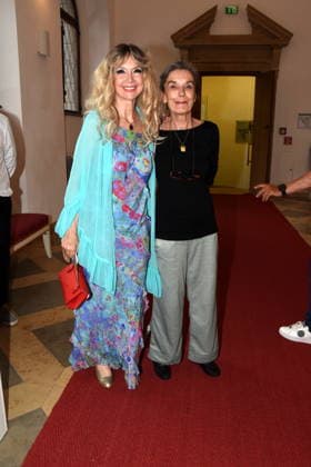 Cornelia Corba Schauspielerin Irene Clarin Schauspielerin Muenchen 23.06.2026 Cuvillies Theater Residenz Bernhard Wicki Preisverleihung Foto Muenchen *** Cornelia Corba, actress; Irene Clarin, actress; Munich, June 23, 2026; Cuvillies Theater, Residenz; Bernhard Wicki Award Ceremony; Photo