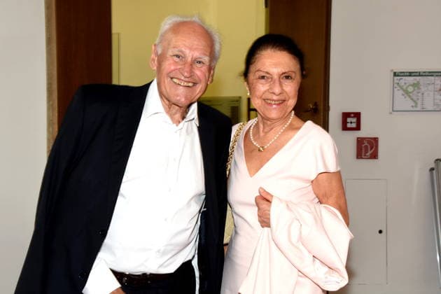 Erwin Helena Huber MdL a.D Muenchen 23.06.2026 Cuvillies Theater Residenz Bernhard Wicki Preisverleihung Foto Muenchen *** Erwin Helena Huber, Member of the State Parliament, Munich, June 23, 2026, Cuvillies Theater, Residenz, Bernhard Wicki Award Ceremony, Photo