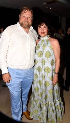 Michael A. Grimm Schauspieler Marisa Burger Schauspielerin Muenchen 23.06.2026 Empfang im Hotel Bayerischer Hof Bernhard Wicki Preisverleihung Foto Muenchen *** Michael A. Grimm, actor; Marisa Burger, actress; Munich, June 23, 2026; Reception at the Hotel Bayerischer Hof; Bernhard Wicki Award Ceremony; Photo