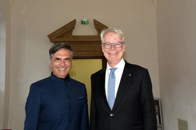 Christian Roehring Hans Joachim Hessler Praesident des Bayerischen Verfassungsgerichtshof und Oberlandesgericht Muenchen 23.06.2026 Cuvillies Theater Residenz Bernhard Wicki Preisverleihung Foto Muenchen *** Christian Roehring, Hans Joachim Hessler, President of the Bavarian Constitutional Court and the Munich Higher Regional Court, June 23, 2026, Cuvillies Theater, Residenz, Bernhard Wicki Award Ceremony, Photo
