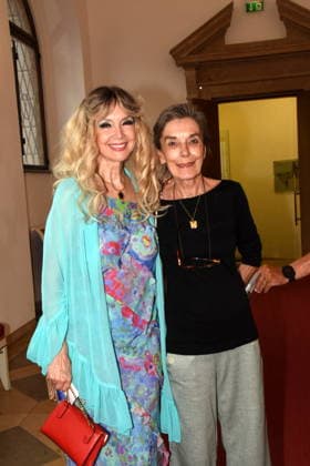 Cornelia Corba Schauspielerin Irene Clarin Schauspielerin Muenchen 23.06.2026 Cuvillies Theater Residenz Bernhard Wicki Preisverleihung Foto Muenchen *** Cornelia Corba, actress; Irene Clarin, actress; Munich, June 23, 2026; Cuvillies Theater, Residenz; Bernhard Wicki Award Ceremony; Photo