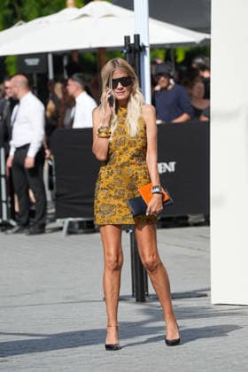 Christina Apostolidou at the Saint Laurent Mens Spring Summer 2027 fashion show at the Bourse du Commerce in Paris on June 23, 2026. Anne Sophie Guebey, Bestimage. Celebrities at the Saint Laurent Mens Spring Summer 2027 fashion show at the Bourse du Commerce in Paris on June 23, 2026, Paris, France,detected_source_language  Copyright: xAnne-SophiexGuebeyx xBestimagexAnne-SophiexGuebeyx xBestimagex