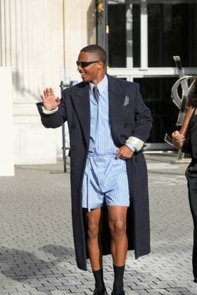 Keith Powers at the Saint Laurent Mens Spring Summer 2027 fashion show at the Bourse du Commerce in Paris on June 23, 2026. Anne Sophie Guebey, Bestimage. Celebrities at the Saint Laurent Mens Spring Summer 2027 fashion show at the Bourse du Commerce in Paris on June 23, 2026, Paris, France,detected_source_language  Copyright: xAnne-SophiexGuebeyx xBestimagexAnne-SophiexGuebeyx xBestimagex
