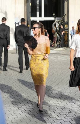 Élodie Bouchez at the Saint Laurent Mens Spring Summer 2027 fashion show at the Bourse du Commerce in Paris on June 23, 2026. Anne Sophie Guebey, Bestimage. Celebrities at the Saint Laurent Mens Spring Summer 2027 fashion show at the Bourse du Commerce in Paris on June 23, 2026, Paris, France,detected_source_language  Copyright: xAnne-SophiexGuebeyx xBestimagexAnne-SophiexGuebeyx xBestimagex