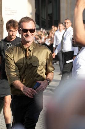Augustin Trapenard at the Saint Laurent Mens Spring Summer 2027 fashion show at the Bourse du Commerce in Paris on June 23, 2026. Anne Sophie Guebey, Bestimage. Celebrities at the Saint Laurent Mens Spring Summer 2027 fashion show at the Bourse du Commerce in Paris on June 23, 2026, Paris, France,detected_source_language  Copyright: xAnne-SophiexGuebeyx xBestimagexAnne-SophiexGuebeyx xBestimagex