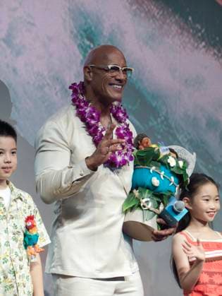 SHANGHAI, CHINA - JUNE 23: Dwayne Johnson, American actor and professional wrestler, attends a special press event for his live-action Moana movie at The Walt Disney Grand Theatre in Shanghai Disney Resort on June 23, 2026 in Shanghai, China.  Copyright: xVCGx 111650114515