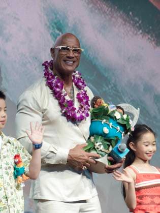 SHANGHAI, CHINA - JUNE 23: Dwayne Johnson, American actor and professional wrestler, attends a special press event for his live-action Moana movie at The Walt Disney Grand Theatre in Shanghai Disney Resort on June 23, 2026 in Shanghai, China.  Copyright: xVCGx 111650114519