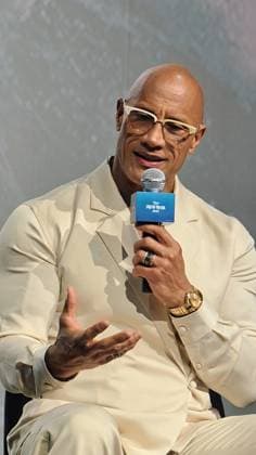 SHANGHAI, CHINA - JUNE 23: Dwayne Johnson, American actor and professional wrestler, attends a special press event for his live-action Moana movie at The Walt Disney Grand Theatre in Shanghai Disney Resort on June 23, 2026 in Shanghai, China.  Copyright: xVCGx 111650114441