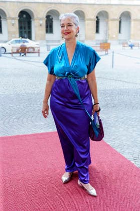 Irina Wanka bei der Verleihung vom 25. Friedenspreis des Deutschen Films - Die Brücke 2026 im CuvilliÃ s-Theater. München, 23.06.2026 *** Irina Wanka at the 25th German Film Peace Prize Die Brücke 2026 ceremony at the Cuvilliés Theater in Munich, June 23, 2026,detected_source_language Foto:xN.xKolinzx xFuturexImagex friedenspreis_6605