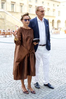 Monika Peitsch und Sven Hansen-Höchstädt bei der Verleihung vom 25. Friedenspreis des Deutschen Films - Die Brücke 2026 im CuvilliÃ s-Theater. München, 23.06.2026 *** Monika Peitsch and Sven Hansen Höchstädt at the 25th German Film Peace Prize Die Brücke 2026 awards ceremony at the Cuvilliés Theater in Munich, June 23, 2026,detected_source_language Foto:xN.xKolinzx xFuturexImagex friedenspreis_6634
