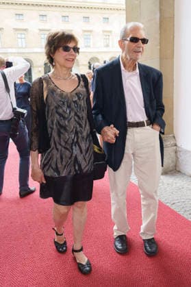 Monika Peitsch und Sven Hansen-Höchstädt bei der Verleihung vom 25. Friedenspreis des Deutschen Films - Die Brücke 2026 im CuvilliÃ s-Theater. München, 23.06.2026 *** Monika Peitsch and Sven Hansen Höchstädt at the 25th German Film Peace Prize Die Brücke 2026 awards ceremony at the Cuvilliés Theater in Munich, June 23, 2026,detected_source_language Foto:xN.xKolinzx xFuturexImagex friedenspreis_6649