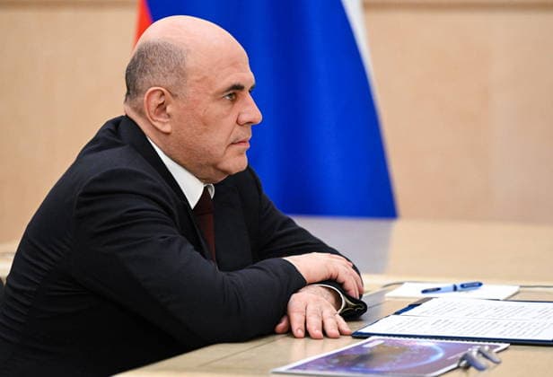 RUSSIA, MOSCOW - JUNE 24, 2026: Russia s Prime Minister Mikhail Mishustin looks on during a meeting with Far East and Arctic Development Corporation CEO Nikolai Zapryagayev at the House of the Russian Government Moscow Russia  - ZUMAt113 20260624_zaa_t113_017 Copyright: xAlexanderxMiridonovx