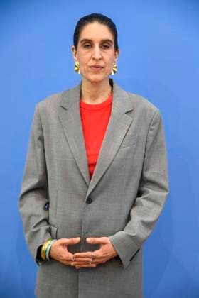 ABB BPK- Rima Hanano, Co-Geschäftsführerin von CLAIM bei der Veroeffentlichung des Berichts Vorstellung des zivilgesellschaftlichen Lagebildes antimuslimischer Rassismus und Fallzahlen 2025 auf der BPK Bundespressekonferenz am 24.06.2026 in Berlin Berlin Deutschland *** ABB BPK Rima Hanano, Co-Executive Director of CLAIM, at the release of the report Overview of Anti-Muslim Racism in Civil Society and Case Statistics for 2025 at the BPK Federal Press Conference on June 24, 2026, in Berlin, Germany,detected_source_language