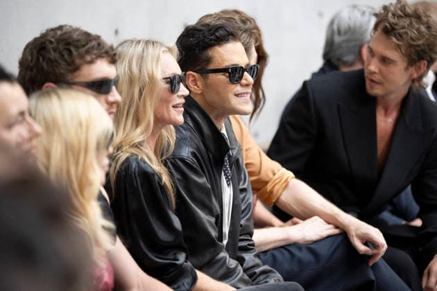 Kate Moss, Rami Malek and other celebrities at the Saint Laurent Spring Summer 2027 men’s fashion show during Paris Fashion Week on June 23, 2026, in Paris, France,detected_source_language  Copyright: xAgencex xBestimagexAgencex xBestimagex