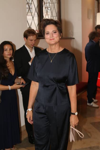 Susanne Kellermann bei der 25. Verleihung des Friedenspreises des Deutschen Films Die Brücke im Cuvillies Theater. München, 23.06.2026 *** Susanne Kellermann at the 25th German Film Peace Prize ceremony for Die Brücke at the Cuvillies Theater in Munich, June 23, 2026,detected_source_language Copyright: xAgenturxMatthiasxWehnertx xM.xGränzdörferx