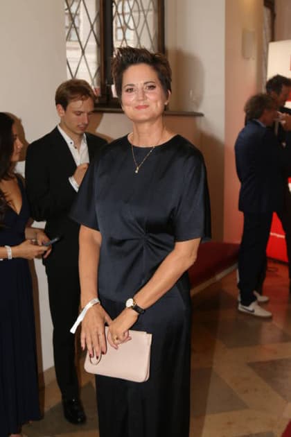Susanne Kellermann bei der 25. Verleihung des Friedenspreises des Deutschen Films Die Brücke im Cuvillies Theater. München, 23.06.2026 *** Susanne Kellermann at the 25th German Film Peace Prize ceremony for Die Brücke at the Cuvillies Theater in Munich, June 23, 2026,detected_source_language Copyright: xAgenturxMatthiasxWehnertx xM.xGränzdörferx