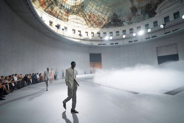 Saint Laurent Spring Summer 2027 Mens Fashion Show during Paris Fashion Week on June 23, 2026, in Paris, France,detected_source_language  Copyright: xAgencex xBestimagexAgencex xBestimagex