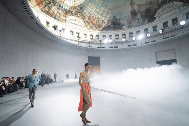 Saint Laurent Spring Summer 2027 Mens Fashion Show during Paris Fashion Week on June 23, 2026, in Paris, France,detected_source_language  Copyright: xAgencex xBestimagexAgencex xBestimagex