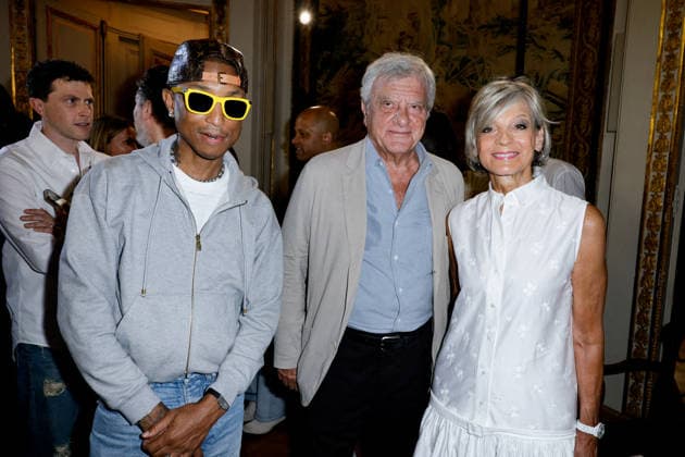 Pharrell Williams, Sidney Toledano, Hélène Mercier Arnault Front row at the Dior Men’s Spring Summer 2027 Ready-to-Wear show during Paris Fashion Week on June 24, 2026 Olivier Borde Bestimage Celebrities at the Dior Men’s Spring Summer 2027 Ready-to-Wear show during Paris Fashion Week on June 24, 2026, Paris, France,detected_source_language  Copyright: xOLIVIERxBORDEx xBESTIMAGExOLIVIERxBORDEx xBESTIMAGEx