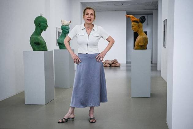 Künstlerin Margarete Adler ** NUR FÜR REDAKTIONELLE ZWECKE ** EDITORIAL USE ONLY **<p>Künstlerin Margarete Adler in der Galerie AOA;87 in der Sophienstraße fotografiert am 23.06.2026 in Berlin. Berlin Berlin Berlin Copyright: MaurizioxGambarini *** Artist Margarete Adler FOR EDITORIAL USE ONLY EDITORIAL USE ONLY p Artist Margarete Adler photographed at Galerie AOA 87 on Sophienstraße on June 23, 2026, in Berlin Berlin Berlin Berlin Copyright MaurizioxGambarini,detected_source_language Copyright: MaurizioxGambarini doc86fc1sfwi1k4xpxgnd8 ,EDITORIAL USE ONLY
