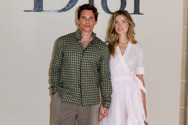 James Marsden, Frederique Brons Photocall from the Dior Men’s Spring Summer 2027 Ready-to-Wear show during Paris Fashion Week on June 24, 2026 Olivier Borde Bestimage Celebrities at the Dior Men’s Spring Summer 2027 Ready-to-Wear show during Paris Fashion Week on June 24, 2026, Paris, France,detected_source_language  Copyright: xOLIVIERxBORDEx xBESTIMAGExOLIVIERxBORDEx xBESTIMAGEx