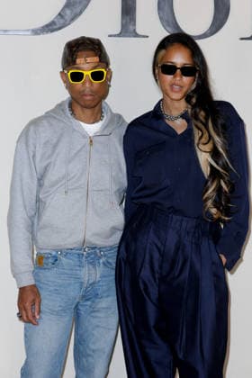 Pharrell Williams, Helen Lasichanh Photocall from the Dior Men’s Spring Summer 2027 Ready-to-Wear show during Paris Fashion Week on June 24, 2026 Olivier Borde Bestimage Celebrities at the Dior Men’s Spring Summer 2027 Ready-to-Wear show during Paris Fashion Week on June 24, 2026, Paris, France,detected_source_language  Copyright: xOLIVIERxBORDEx xBESTIMAGExOLIVIERxBORDEx xBESTIMAGEx