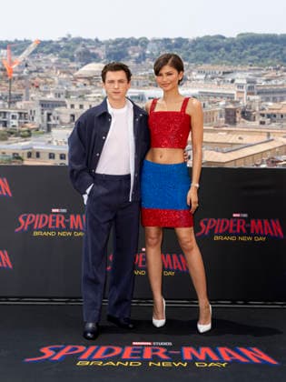 Italy, Rome, June 23rd 2026 - Spiderman: Brand new day photocall Italy, Rome, June 23rd 2026 - Spiderman: Brand new day photocall Pictured: Zendaya and Tom Holland, Credit:Sony Pictures Parmigiani Sintesi Agenzia Sintesi Avalon Italy, Rome, Rome  Copyright: xSonyxPictures Parmigiani Sintesix xAgenziaxSintesix xAvalonx 1112158546