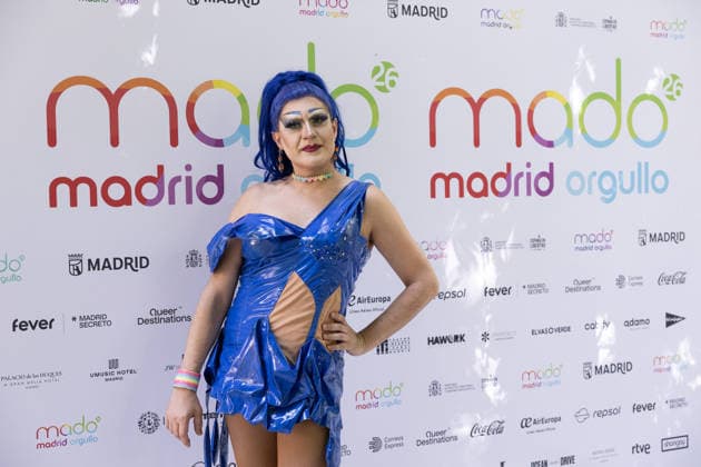 Presentation of the Official MADO 2026 Program Drag queen Dona Mercadona during the official presentation of the MADO 2026 program at the Thyssen-Bornemisza National Museum on June 24, 2026, in Madrid, Spain. The full lineup of stages, free concerts, guest artists, and cultural activities that will mark this year’s LGBTIQ Pride festivities has been officially unveiled. JUNE 24, 2026 Jesús Hellí Madrid, Spain,detected_source_language  Copyright: xJesusxHellinx 7619205