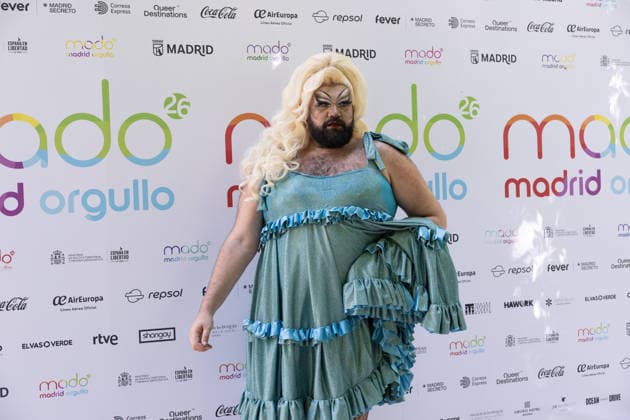 Presentation of the Official MADO 2026 Program Drag queen Tiffany Lumberjack during the official presentation of the MADO 2026 program at the Thyssen-Bornemisza National Museum on June 24, 2026, in Madrid, Spain. The full lineup of stages, free concerts, guest artists, and cultural activities that will define this year’s LGBTIQ Pride festivities has been officially unveiled. JUNE 24, 2026 Jesús Hellí Madrid, Madrid, Spain,detected_source_language  Copyright: xJesusxHellinx 7619203