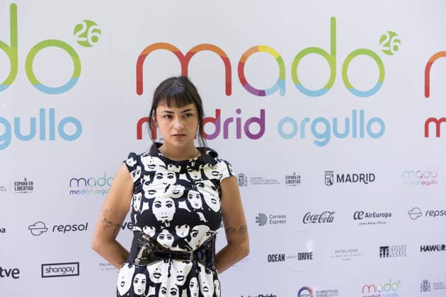 Presentation of the Official MADO 2026 Program Musician Alba Morena during the official presentation of the MADO 2026 program at the Thyssen-Bornemisza National Museum on June 24, 2026, in Madrid, Spain. The full lineup of stages, free concerts, guest artists, and cultural activities that will mark this year’s LGBTIQ Pride festivities has been officially unveiled. JUNE 24, 2026 Jesús Hellí Madrid, Spain,detected_source_language  Copyright: xJesusxHellinx 7619222