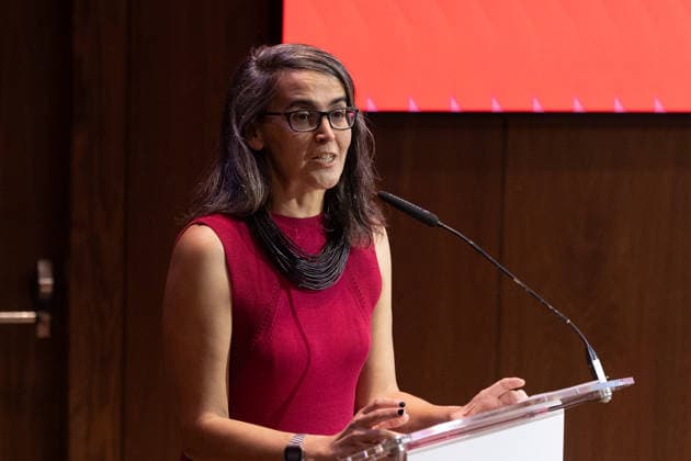 Presentation of the Official MADO 2026 Program Historian Carmina Gustrán during the official presentation of the MADO 2026 program at the Thyssen-Bornemisza National Museum on June 24, 2026, in Madrid, Spain. The full lineup of stages, free concerts, guest artists, and cultural activities that will highlight this year’s LGBTIQ Pride festivities has been officially unveiled. JUNE 24, 2026 Jesús Hellí Madrid, Madrid, Spain,detected_source_language  Copyright: xJesusxHellinx 7619274