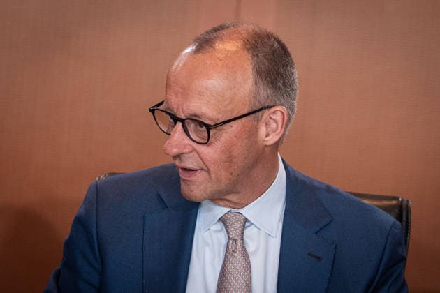 Berlin, Kabinettssitzung der Bundesregierung Kabinettssitzung der Bundesregierung am 24.06.2026 im Bundeskanzleramt in Berlin. Im Bild: Bundeskanzler Friedrich Merz (CDU) Berlin Bundeskanzleramt Berlin Deutschland *** Berlin, Federal Government Cabinet Meeting Federal Government Cabinet Meeting on June 24, 2026, at the Federal Chancellery in Berlin Pictured