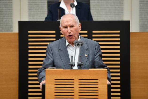 Es findet die Plenarsitzung im Saarländischen Landtag in Saarbrücken am Mittwoch (24.06.2026) statt. Im Bild: Josef Dörr, MdL (AfD). *** The plenary session of the Saarland State Parliament will take place in Saarbrücken on Wednesday, June 24, 2026. Pictured bub