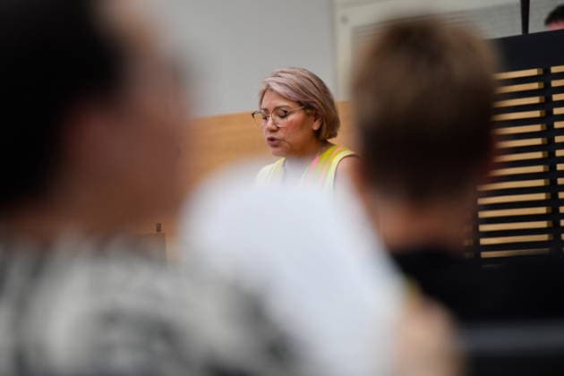 Es findet die Plenarsitzung im Saarländischen Landtag in Saarbrücken am Mittwoch (24.06.2026) statt. Im Bild: Flora-Elisa Schröder, MdL (SPD). *** The plenary session of the Saarland State Parliament will take place in Saarbrücken on Wednesday, June 24, 2026. Pictured bub