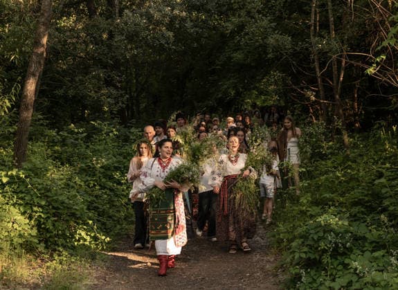 June 24, 2026: Ukrainians celebrate the traditional midsummer holiday of Ivana Kupala in Kyiv, Ukraine on June 23, 2026. - ZUMAj167 20260624_zip_j167_008 Copyright: xSvetxJacquelinex