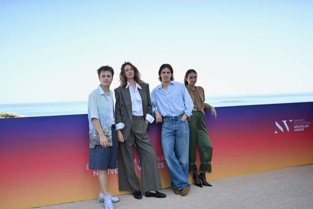 4th Nouvelles Vagues International Biarritz Film Festival Day Two FC Félix Lefebvre, Maddie Kulicka, Abraham Wapler and Raîka Hazanavicius attend the Microstar photocall during Day Two Of the 4th Nouvelles Vagues International Biarritz Film Festival on June 24, 2026 in Biarritz, France. Photo by Franck Castel ABACAPRESS.COM Biarritz France  Copyright: xCastelxFranck ABACAx