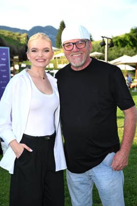 Gerry Friedle (Dj Oetzi ) mit Tochter Lisa-Marie - WorldChanger Foundation Day im Bio-Hotel Stanglwirt in Going 22. Juni 2026 *** Gerry Friedle, DJ Oetzi, with his daughter Lisa Marie at the WorldChanger Foundation Day at the Bio Hotel Stanglwirt in Going on June 22, 2026