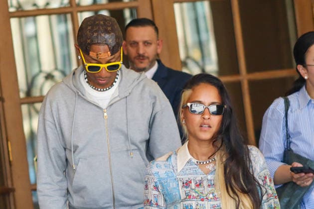 Pharrell Williams and his wife Helen Lasichanh were spotted leaving the Parisian luxury hotel The Ritz the day after the Louis Vuitton Spring Summer 2027 Men’s Ready-to-Wear Collection fashion show during Paris Fashion Week, France, on June 24, 2026. Enzo Hingant Bertrand Bestimage Pharrell Williams and his wife Helen Lasichanh were seen out and about in Paris during Paris Fashion Week, in Paris, France, on June 24, 2026. Pictured: Pharrell Williams and Helen Lasichanh, Paris, France  Copyright: xEnzoxHingant-Bertrandx xBestimagexEnzoxHingant-Bertrandx xBestimagex