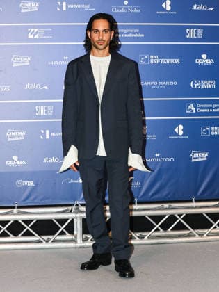IPA86017913 - Rome, 2026 Nastri d Argento Awards. Red Carpet - Pictured: MAHMOOD  Copyright: xMarcoxProvvisionatox xLandi provvisionatox 86017913