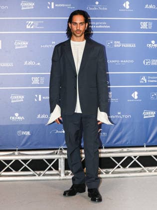 IPA86017915 - Rome, 2026 Nastri d Argento Awards. Red Carpet - Pictured: MAHMOOD  Copyright: xMarcoxProvvisionatox xLandi provvisionatox 86017915