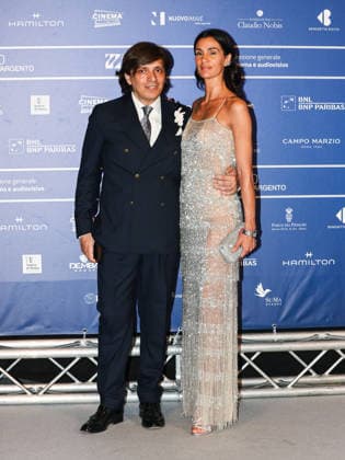 IPA86017899 - Rome, 2026 Nastri d Argento Awards. Red Carpet - Pictured: Gloria Bellicchi and Anton Giulio Grande  Copyright: xMarcoxProvvisionatox xLandi provvisionatox 86017899