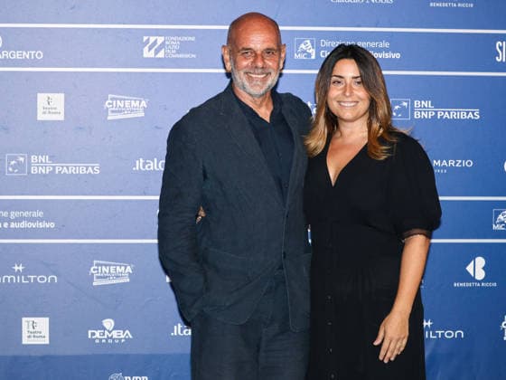 IPA86018843 - Rome, 2026 Nastri d Argento Awards. Red Carpet - Pictured: Riccardo Milani, Chiara Milani  Copyright: xMarcoxProvvisionatox xLandi provvisionatox 86018843