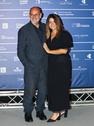IPA86018862 - Rome, 2026 Nastri d Argento Awards. Red Carpet - Pictured: Riccardo Milani, Chiara Milani  Copyright: xMarcoxProvvisionatox xLandi provvisionatox 86018862
