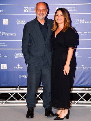 IPA86018801 - Rome, 2026 Nastri d Argento Awards. Red Carpet. Pictured: Riccardo Milani, Chiara Milani  Copyright: xVincenzoxLandix xLandi Provvisionatox 86018801