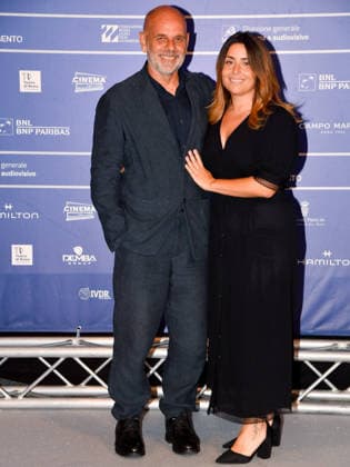 IPA86018804 - Rome, 2026 Nastri d Argento Awards. Red Carpet. Pictured: Riccardo Milani, Chiara Milani  Copyright: xVincenzoxLandix xLandi Provvisionatox 86018804