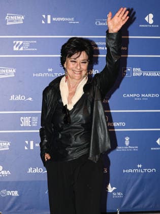 IPA86018919 - Rome, 2026 Nastri d Argento Awards. Red Carpet - Pictured: Monica Guerritore  Copyright: xMarcoxProvvisionatox xLandi provvisionatox 86018919